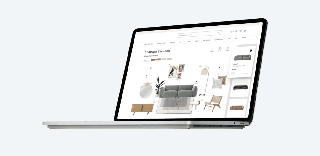 Ecommerce UI Product Visualization