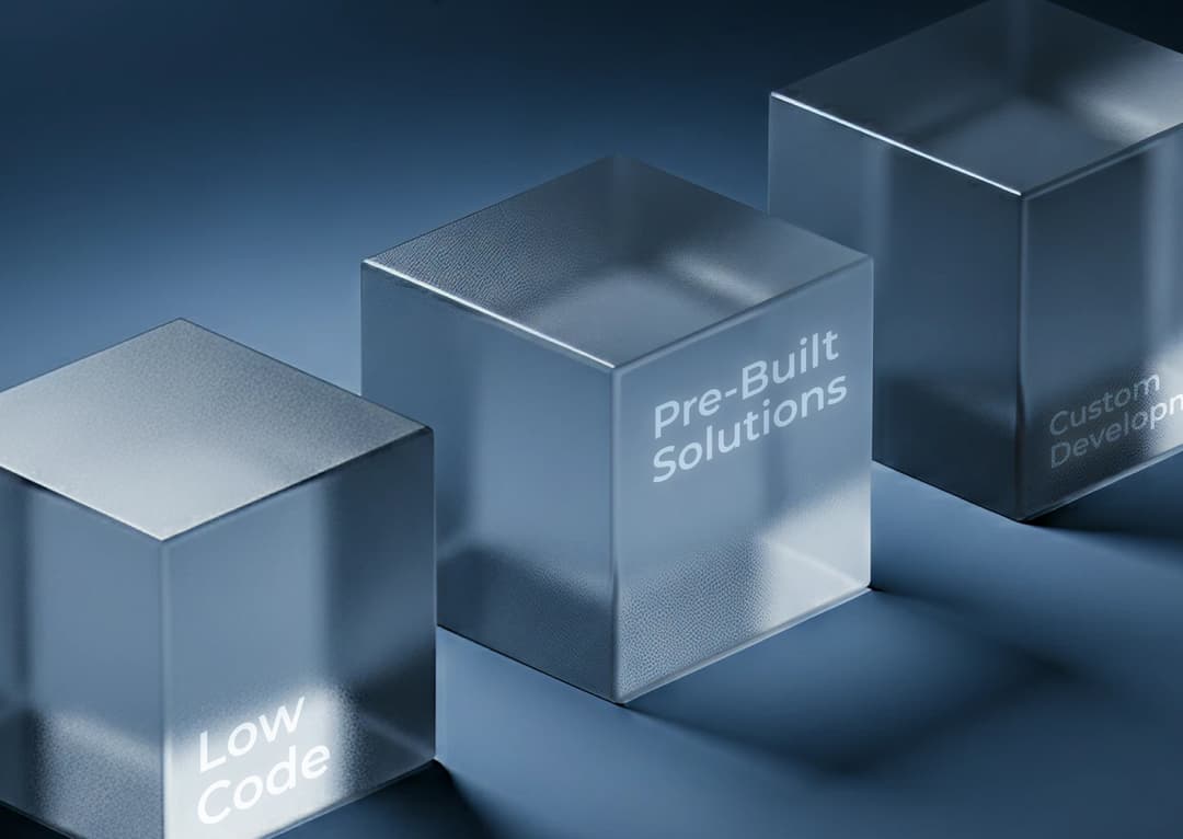 No Code/Low Code vs Pre-Built Solutions vs Custom Development: What’s Best for Your Product?